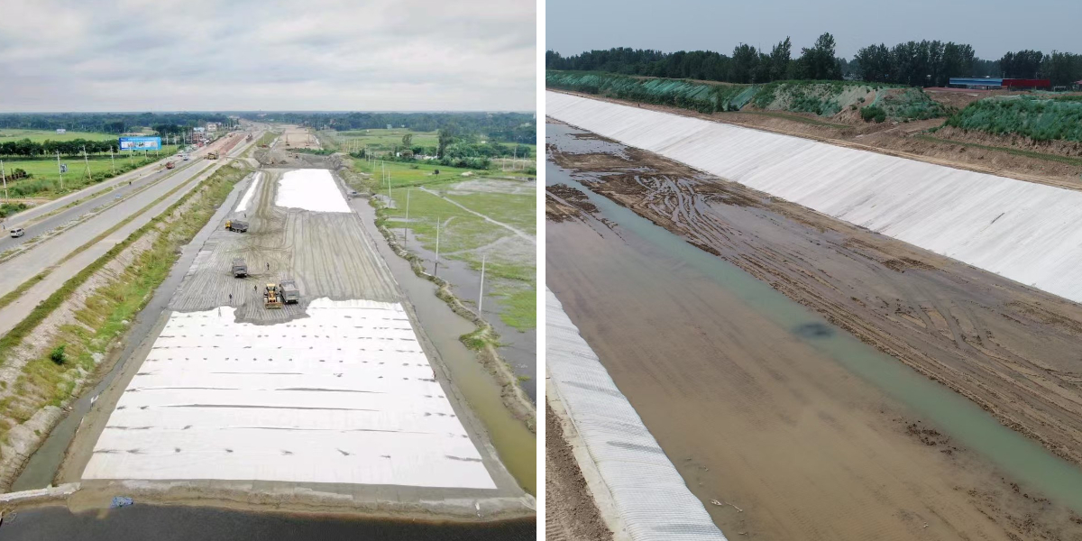 ผ้าใยสังเคราะห์ทอสำหรับงานฝังกลบขยะและโครงการด้านสิ่งแวดล้อม ผ้าใยสังเคราะห์ทอสำหรับงานฝังกลบขยะและโครงการด้านสิ่งแวดล้อม