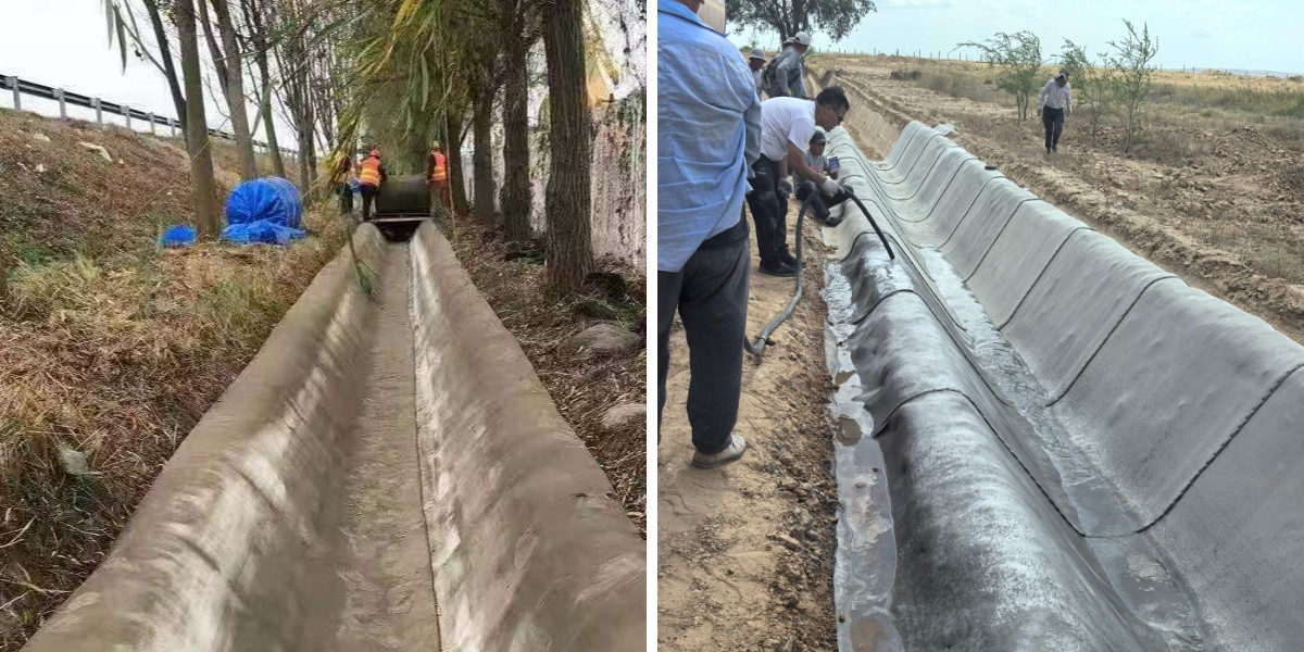 Como endurece a manta de cimento? A ciência por detrás da manta de cimento ativada pela água.