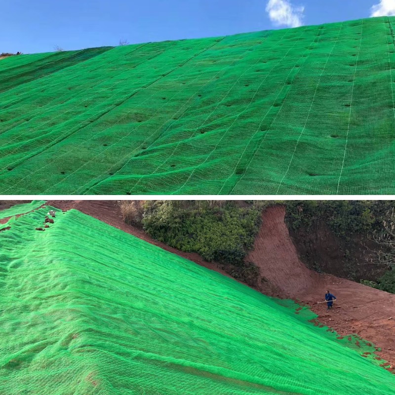 هل يمكنك تركيب حصيرة ثلاثية الأبعاد لمكافحة التآكل على منحدر موجود بالفعل؟