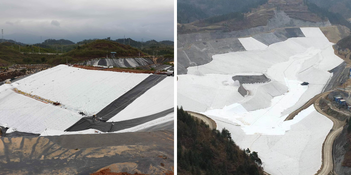 نسيج الجيوتكسيل المثقوب بالإبرة نسيج الجيوتكسيل المثقوب بالإبرة