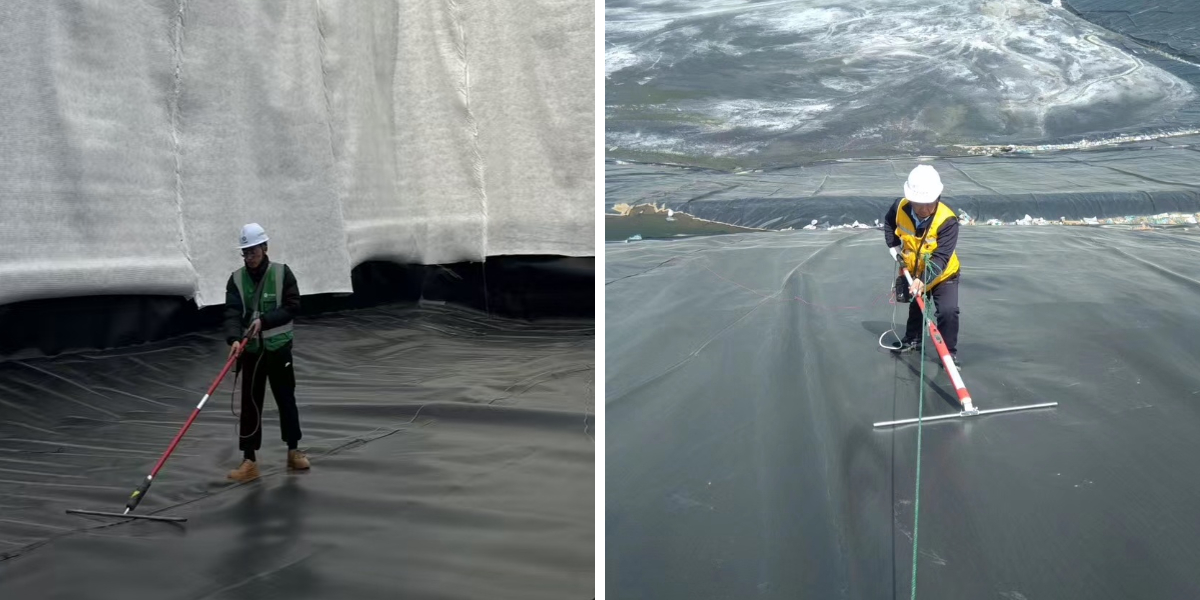 أفضل الممارسات لتخزين الأغشية الجيولوجية المصنوعة من البولي إيثيلين عالي الكثافة: حماية البطانات قبل التركيب أفضل الممارسات لتخزين الأغشية الجيولوجية المصنوعة من البولي إيثيلين عالي الكثافة: حماية البطانات قبل التركيب