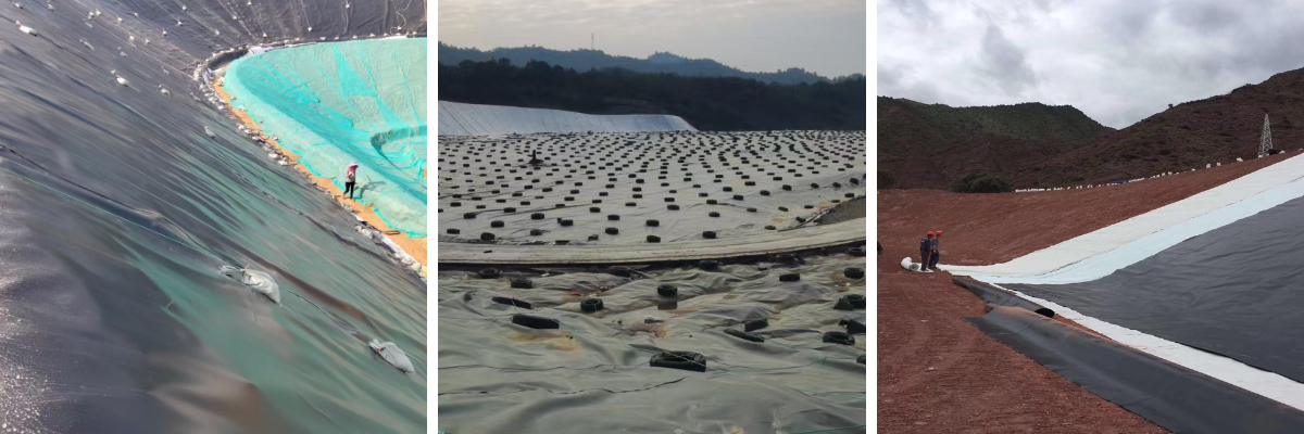Proyecto destacado: Revestimiento de un estanque minero de 50 acres para el cumplimiento de la normativa ambiental.