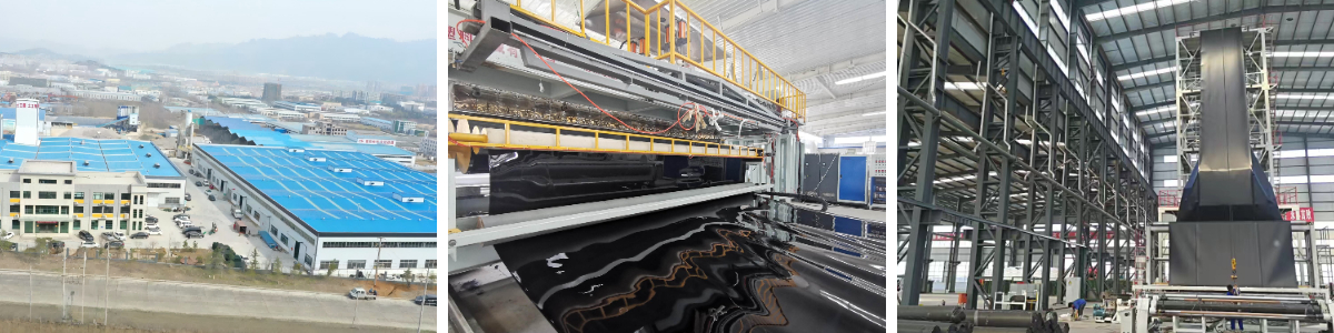 غشاء أرضي HDPE 30 مل