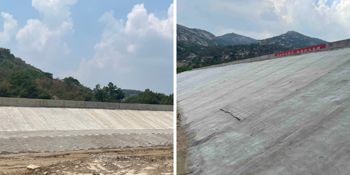 Tecido impregnado com cimento para aplicações em solos ácidos: compatibilidade química e durabilidade.