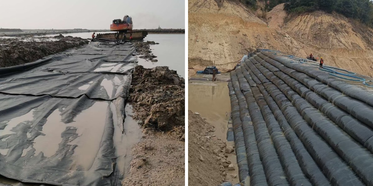 Protecting Your Shoreline: Using Geotextile Tubes for Erosion Control