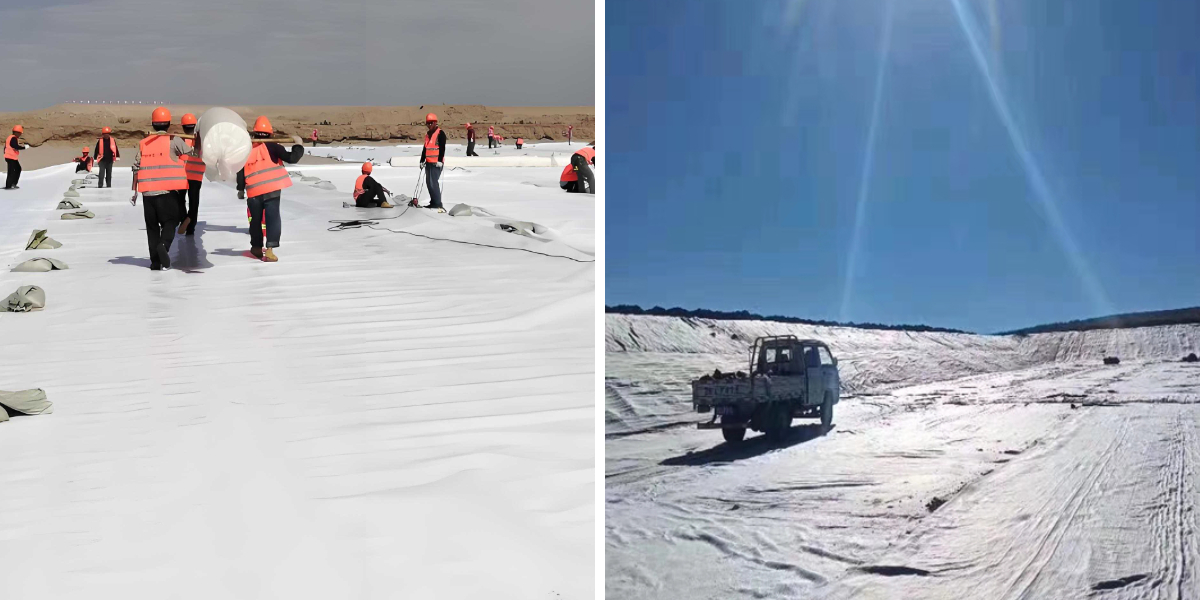 الجيوتكستايل لتثبيت التربة