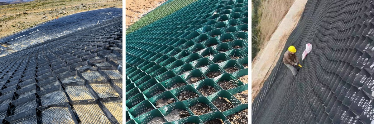 التحكم في التآكل والثبات: استخدام ألواح الجيوسيل المصنوعة من البولي إيثيلين عالي الكثافة في مشاريع المناطق النائية التحكم في التآكل والثبات: استخدام ألواح الجيوسيل المصنوعة من البولي إيثيلين عالي الكثافة في مشاريع المناطق النائية