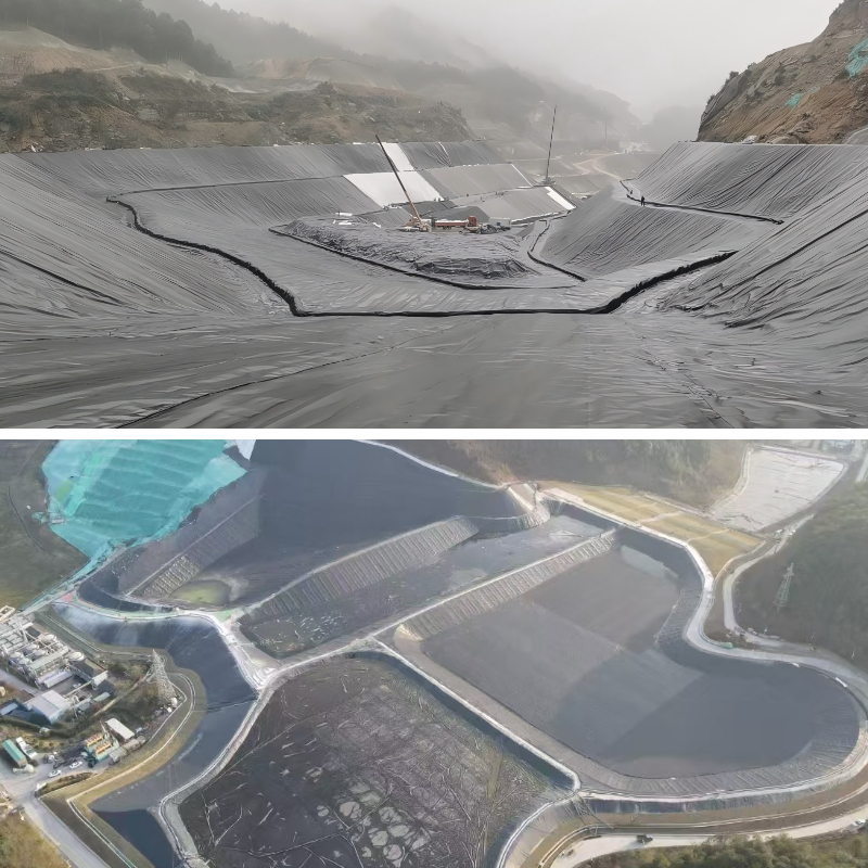 بطانة بركة من غشاء البولي إيثيلين عالي الكثافة