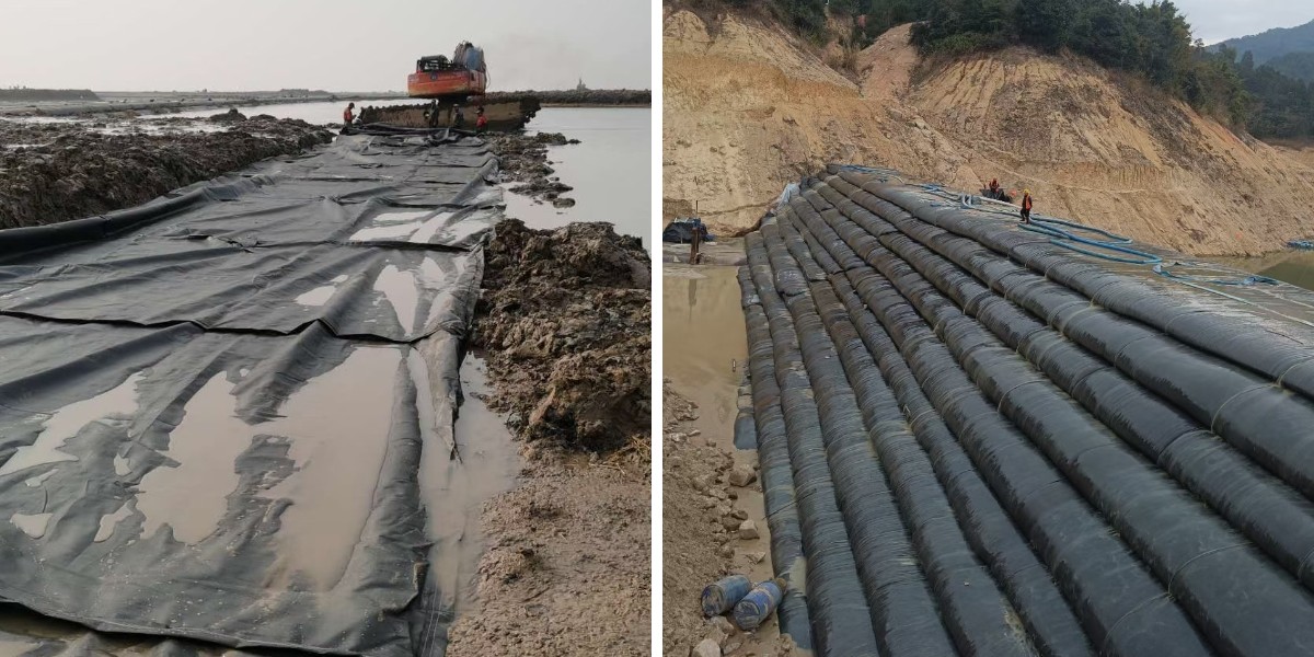 التطبيقات الرئيسية لأنابيب الجيوتكستايل: من الشواطئ إلى الصناعة التطبيقات الرئيسية لأنابيب الجيوتكستايل: من الشواطئ إلى الصناعة