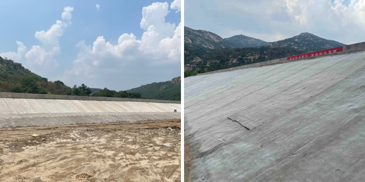 الأداء طويل الأمد للنسيج المشبع بالخرسانة في البيئات الساحلية