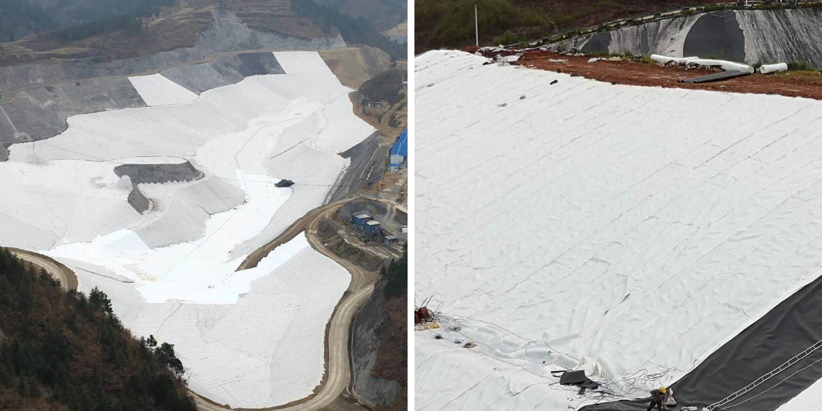 Geotextiles no tejidos para la estabilización de suelos blandos: Solución a los problemas de asentamiento de cimientos