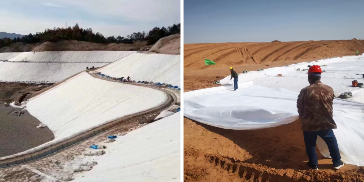 How to Cut & Secure Geotextile Cloth for Uneven Terrain (Slopes, Curves, Trenches)