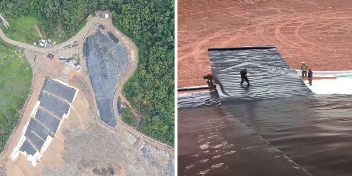 Konstruksi Kolam Akuakultur dengan Lapisan Geomembran HDPE Berkualitas Tinggi Konstruksi Kolam Akuakultur dengan Lapisan Geomembran HDPE Berkualitas Tinggi