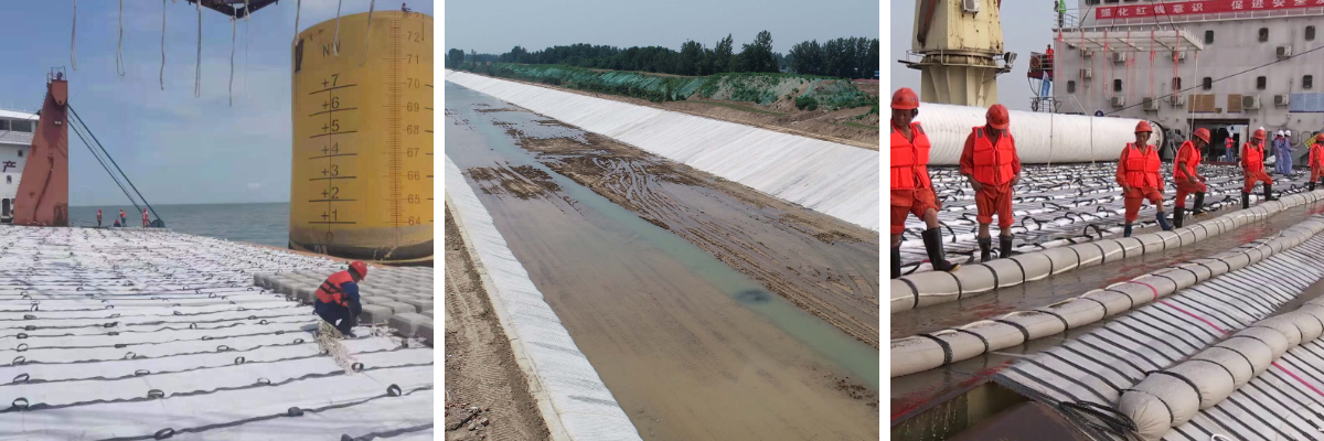 استخدام النسيج الجيوتكستيلي المنسوج تحت البلاط والجدران الاستنادية لضمان طول العمر استخدام النسيج الجيوتكستيلي المنسوج تحت البلاط والجدران الاستنادية لضمان طول العمر