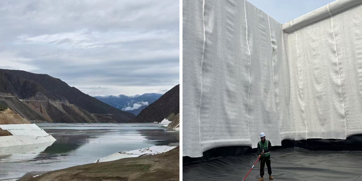 Wie man Geotextilgewebenähte richtig befestigt und überlappt Wie man Geotextilgewebenähte richtig befestigt und überlappt