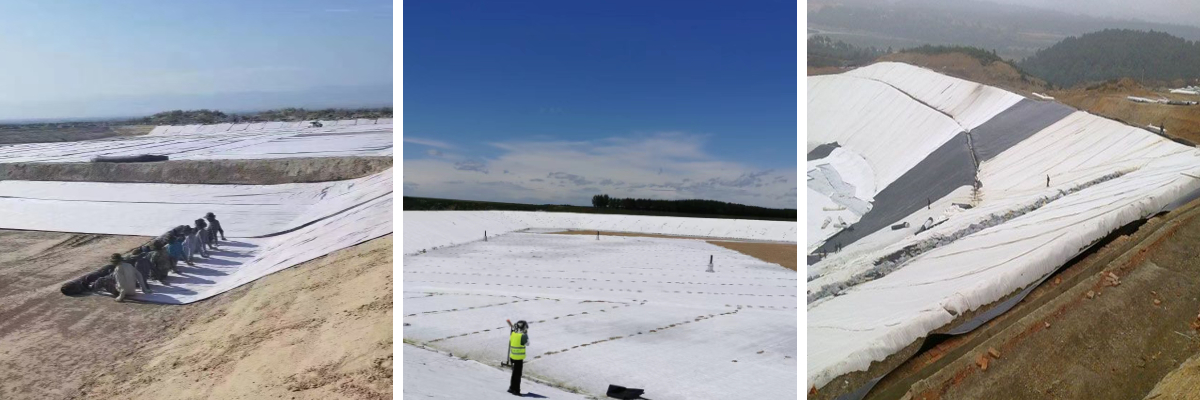 الجيوتكستايل المنسوج من مادة PET الجيوتكستايل المنسوج من مادة PET