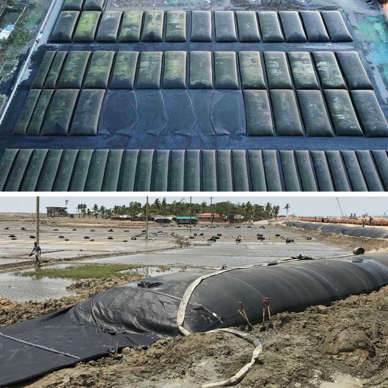 Tabung Geotekstil dalam Konstruksi Perkotaan: Mendukung Dinding Retensi & Proyek Penggalian Tabung Geotekstil dalam Konstruksi Perkotaan: Mendukung Dinding Retensi & Proyek Penggalian