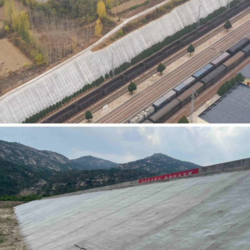 Reparação de mantas de cimento danificadas: remendos de rasgos e prolongamento da vida útil.