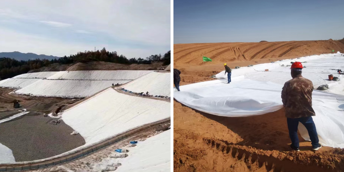 النسيج الجيوتكنولوجي في هندسة مكبات النفايات: الوظائف الرئيسية ومعايير التركيب النسيج الجيوتكنولوجي في هندسة مكبات النفايات: الوظائف الرئيسية ومعايير التركيب