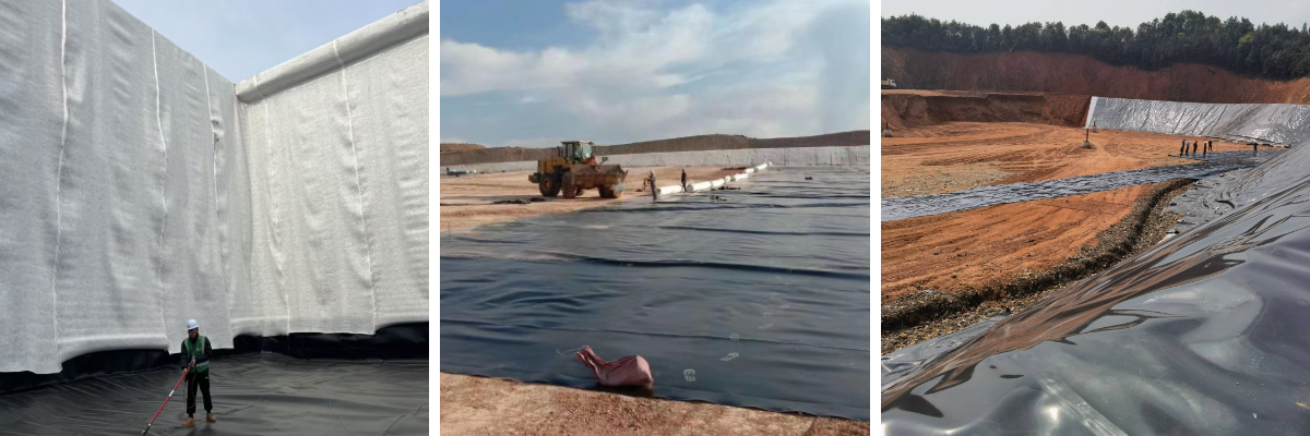 صفائح بطانة البولي إيثيلين عالي الكثافة