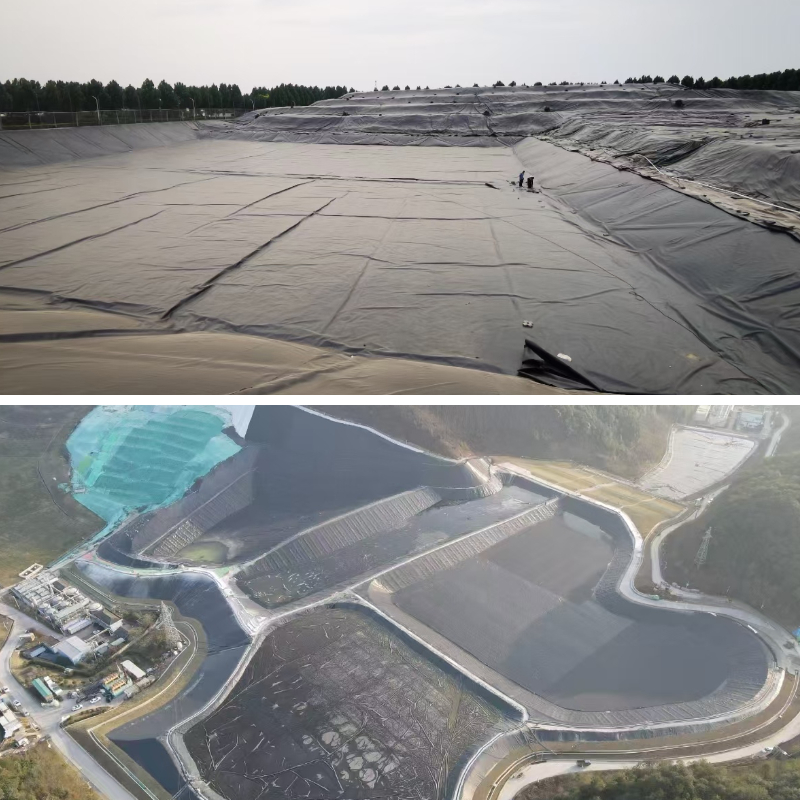 Revêtement en PEHD de 60 mil