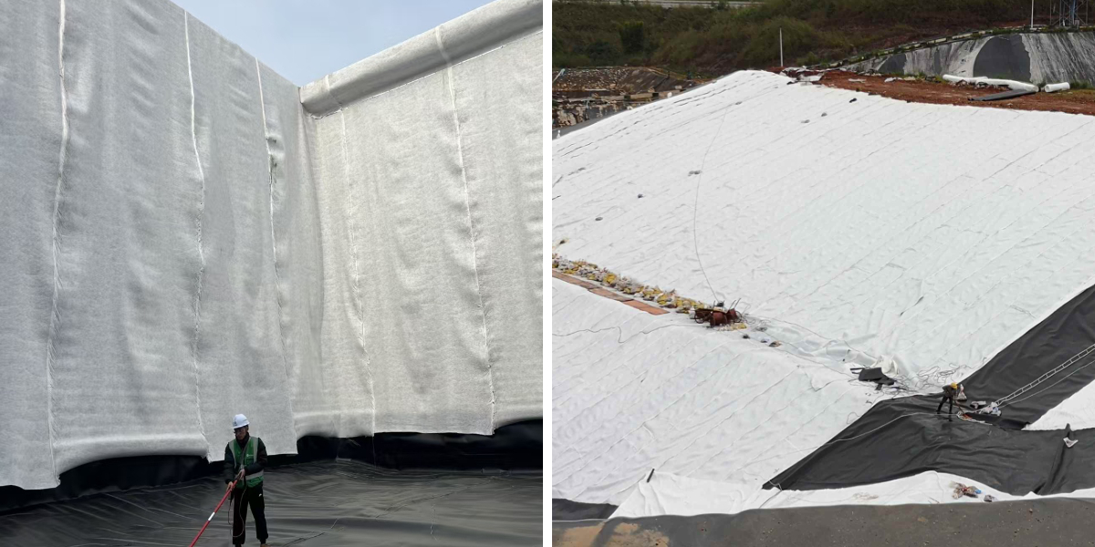 نسيج الجيوتكستايل لتثبيت التربة نسيج الجيوتكستايل لتثبيت التربة