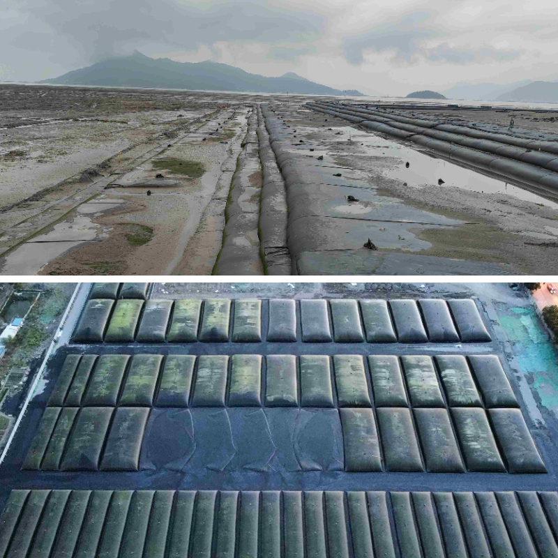 ลดรอยเท้าคาร์บอนด้วยท่อใยสังเคราะห์ในการก่อสร้าง