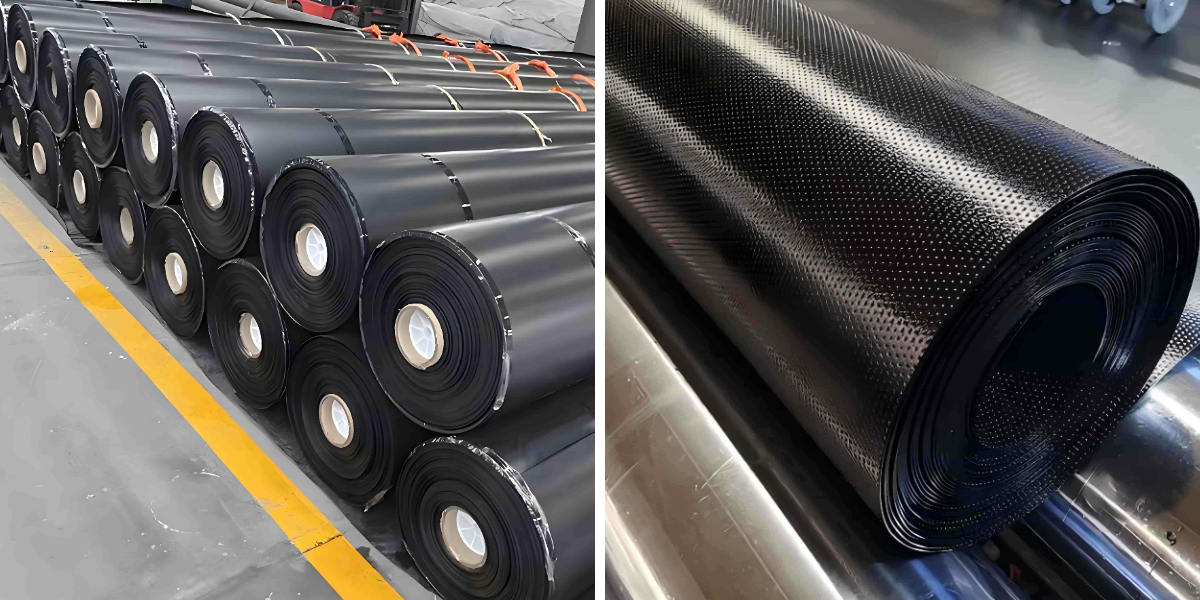 Projet réussi de géomembrane en PEHD : revêtement à grande échelle d’un réservoir pour un service public municipal