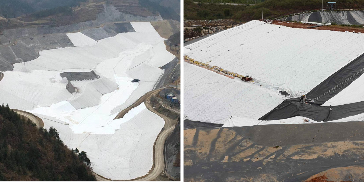 نسيج جيوفيريك للممرات