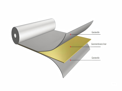 Анатомия композитного геотекстиля: слои геосетки, геотекстиля и мембраны