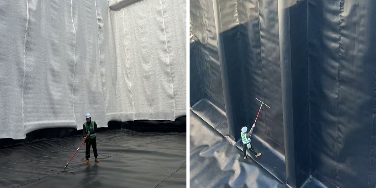 الفوائد المستدامة لأغشية البولي إيثيلين عالية الكثافة: تقليل التأثير البيئي في الهندسة المدنية