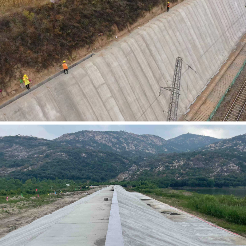 قماش الخيش لعلاج الخرسانة