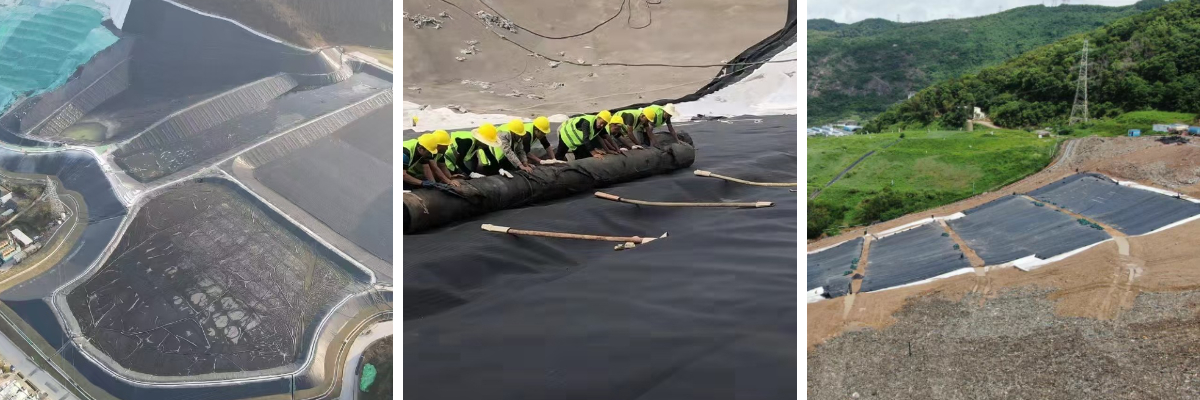 HDPE-Platte für Bauernteiche