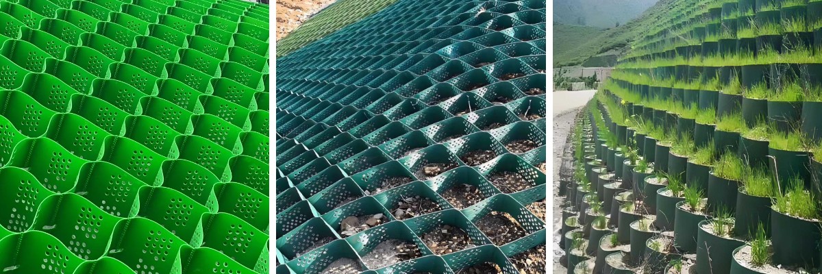 الأساسية Geocell