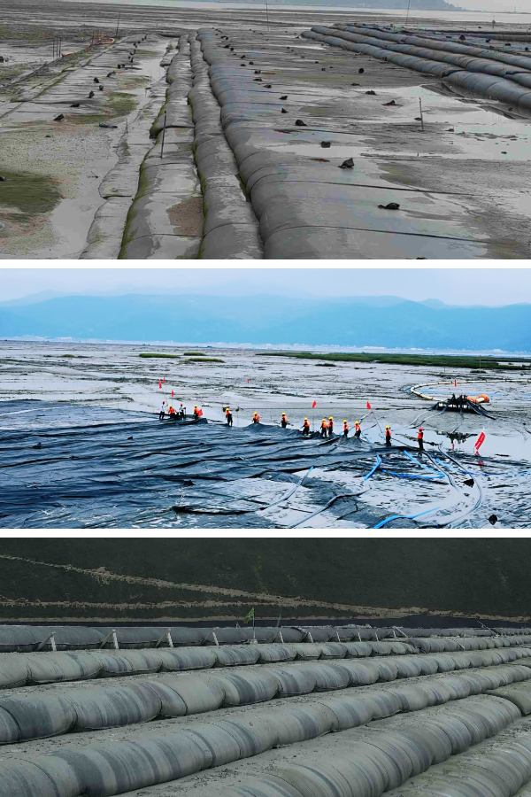 Reducing Carbon Footprint with Geotextile Tubes in Construction Reducing Carbon Footprint with Geotextile Tubes in Construction