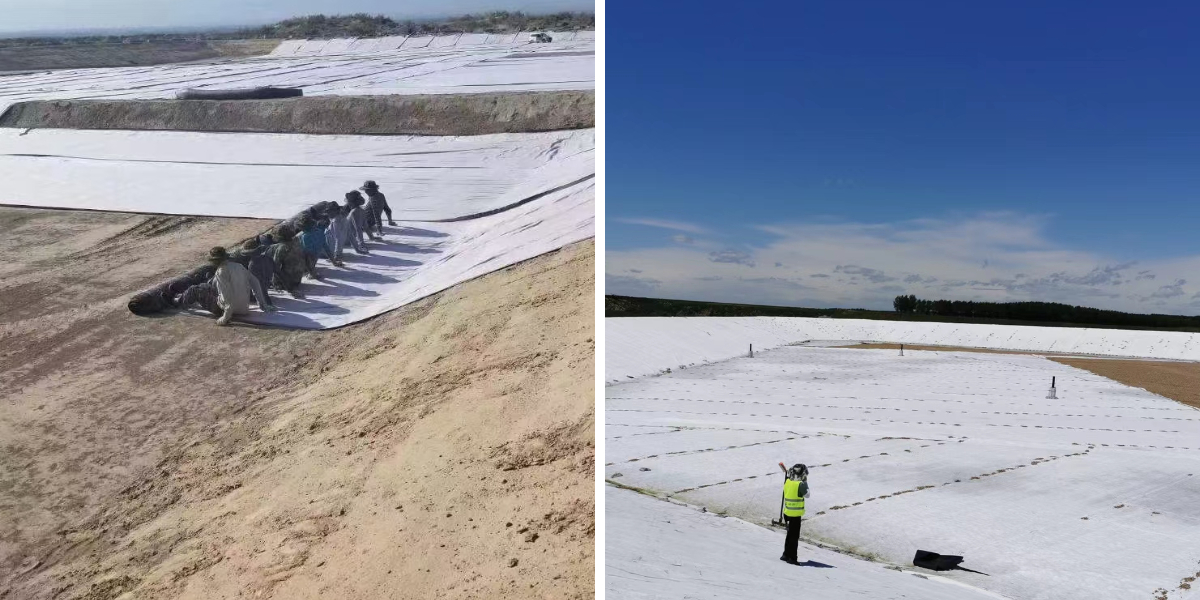 Geotêxtil para pavimentos: previne sulcos e prolonga a vida útil.