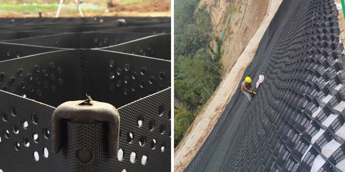 Geocell مقابل حماية المنحدرات التقليدية: أيهما يوفر متانة أفضل؟ Geocell مقابل حماية المنحدرات التقليدية: أيهما يوفر متانة أفضل؟
