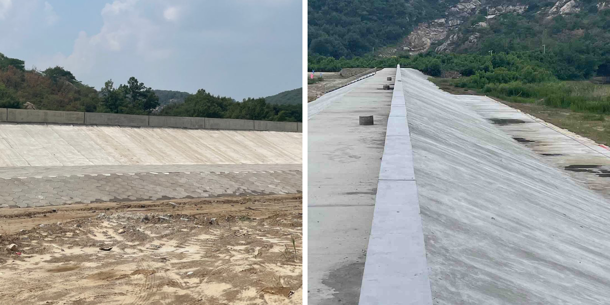 Révolutionner la construction de canaux d'irrigation : la couverture en ciment comme alternative aux méthodes de revêtement traditionnelles