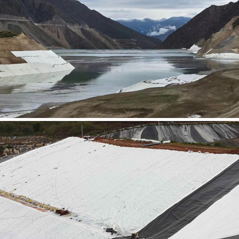 Tissu filtrant géotextile