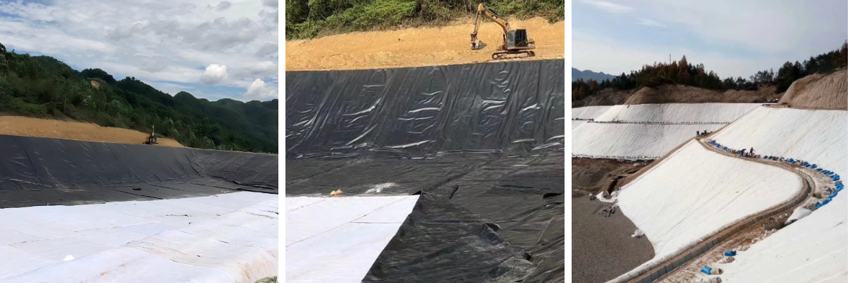 Controlo de erosão geotêxtil