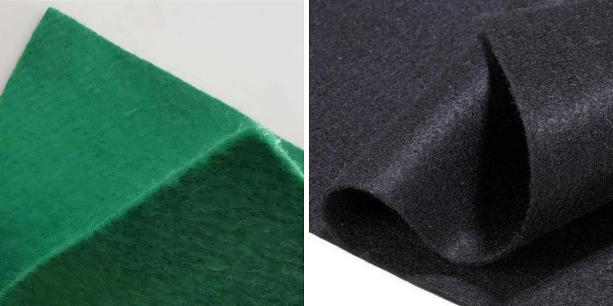 Géotextile pour la protection des pentes et la stabilisation des berges de rivières