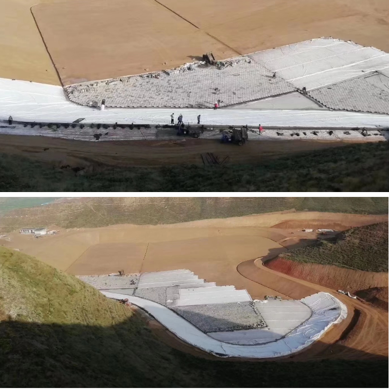 الجيوتكستايل لتحسين الطبقة الأساسية