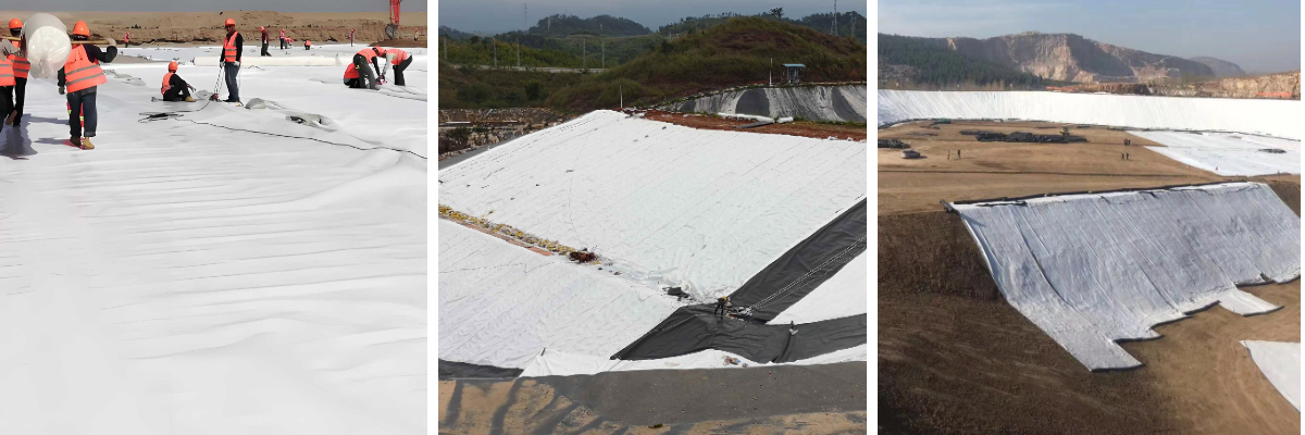 قماش مرشح جيوتكستايل غير منسوج قماش مرشح جيوتكستايل غير منسوج