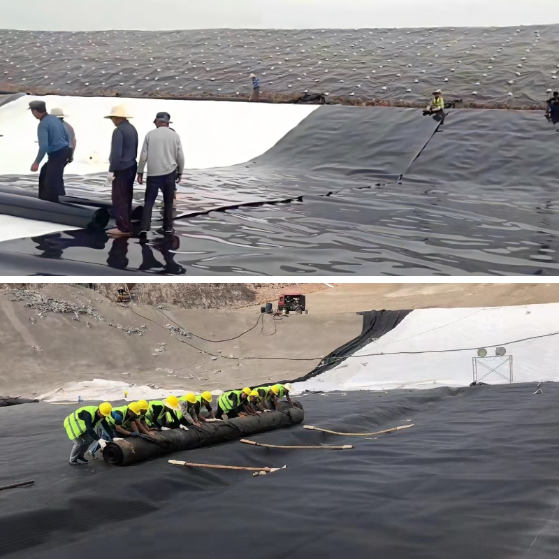 Beneficios ambientales de la geomembrana de HDPE: Reducción de la contaminación del suelo y del desperdicio de agua.