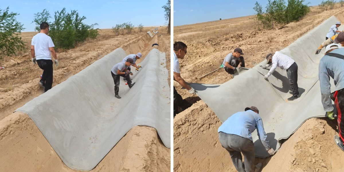 تنسيق الحدائق السكنية: غطاء أسمنتي لحواف الحدائق، وأحجار الممرات، والجدران الاستنادية