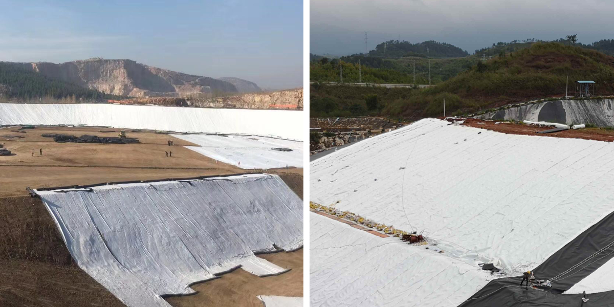 Géotextile pour fosses septiques : exigences en matière de filtration et de séparation du sol