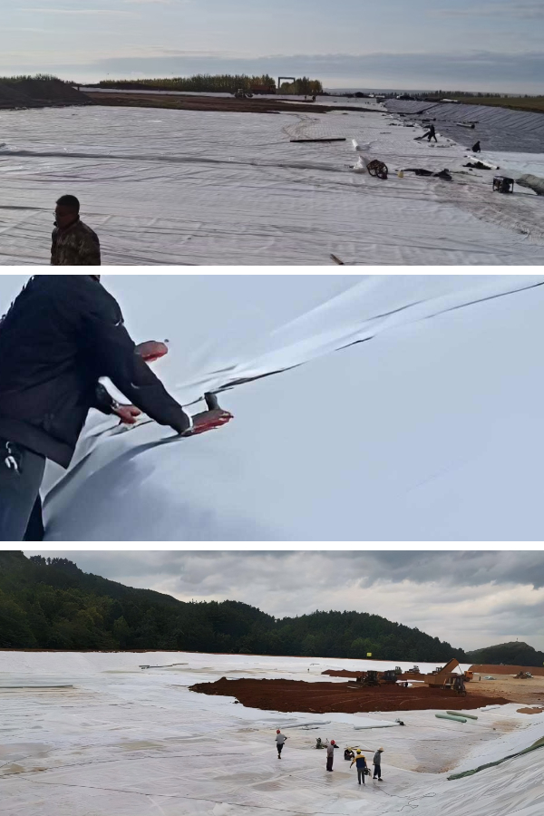 Performance and Practical Application of Composite Geomembranes in Reservoir Construction