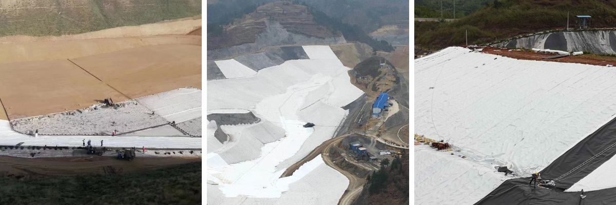 نسيج جيوتكستايل غير منسوج