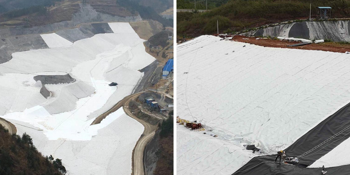 Geotêxtil não tecido de 4 oz