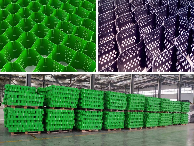 Texturizado de superficies de geoceldas: mejora de la interacción suelo-rejilla para mejorar la resistencia al corte Texturizado de superficies de geoceldas: mejora de la interacción suelo-rejilla para mejorar la resistencia al corte